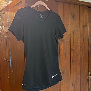 Nike black mesh women’s top